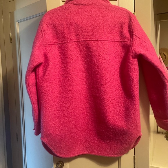 Anthropologie RDstyle brand boucle button down shacket sz xs - Picture 2 of 4
